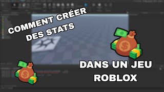 ROBLOX COMMENT CRÉER DES STATS DANS SON JEU [upl. by Adnala]