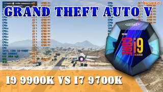 Intel® Core™ i99900K против Intel® Core™ i79700K GTX 1060 6Gb Grand Theft Auto V [upl. by Ailel]