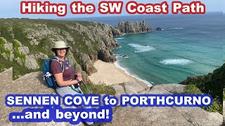 Sennen Cove to Porthcurno Walk  Breathtaking views on the SW Coast Path National Trail  Cornwall [upl. by Anerak]