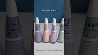 5 esmaltes lindos em tons Pastéis 🫶🏼 Qual é o seu favorito nails nail impala esmalte [upl. by Aredna]