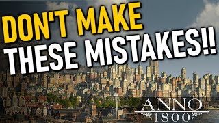 5 HUGE TIPS TO SUCCEED in Anno 1800 [upl. by Omar]