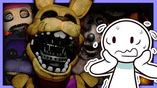 Reviewing Undiscovered FNAF Fan Games creepier than i expected [upl. by Hcaz709]