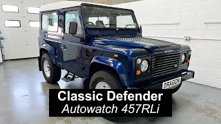 Land Rover Classic  Defender Alarm System  Autowatch 457RLi [upl. by Beesley]