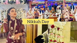 Nikkah At Karachi  Kumail Ki Shadi 💐💃 [upl. by Selden628]