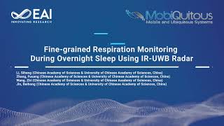 Finegrained Respiration Monitoring During Overnight Sleep Using IRUWB Radar [upl. by Leiba13]