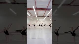 How we dance the Grand Battement in Center in combination with Grand Pirouettes ballet dance [upl. by Yarled]