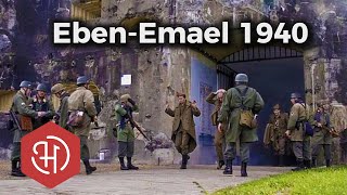 De Slag om Fort EbenEmael 1940 [upl. by Nylhsa]