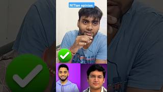 jee2025preparation personalopinion Nishant Jindal and sankalp juhari [upl. by Yecad]