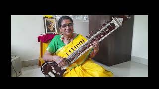 Albela Sajan  Ahir Bhairav  Sitar  Meena Raman [upl. by Niwdog]