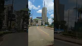 One of Kenyas iconic building  Britam Tower  Upper hill Nairobi [upl. by Adnowal]