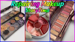 🌈 Repairing Makeup Storytime  Fixing Broken Makeup Storytime✨MEmu Wolf Tiktok Compilation Part 47 [upl. by Buskus]