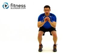 30 Minute Ski Conditioning Workout  Fitness Blender Strength and Cardio Training [upl. by Greene]