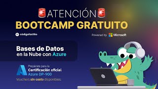 Bootcamp gratuito de Bases de datos en la nube [upl. by Cybill206]