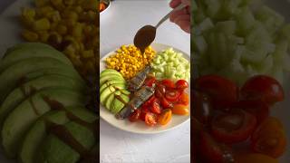 SALADE FRAÎCHEURUn plat gourmand complet sain et frais recettefacile [upl. by Yhpos]