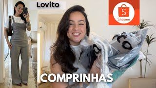 COMPRINHAS NA SHOPEE  LOVITO  BLUSAS CALÇAS MACACÃO e muito  LOOKS SHOPEE LOOKS LOVITO ✨ [upl. by Faires]