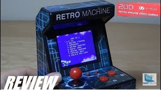 REVIEW Mini Retro Arcade Machine DreamGEAR [upl. by Grindle]