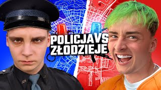 GTA V POLICJA VS ZŁODZIEJE  QRY w AKCJI [upl. by Crotty]