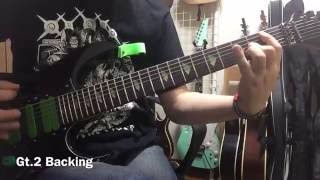 BABYMETALSyncopationシンコペーション Guitar lesson [upl. by Yssirc514]