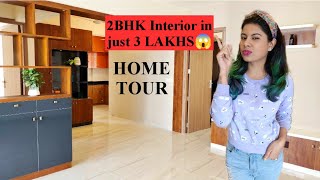 NEW HOME TOUR BUDGET INTERIOR 2BHK  HOME TOUR [upl. by Nelo908]