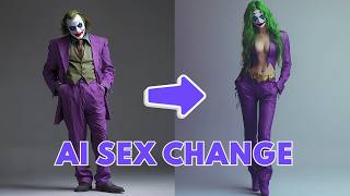 Sex Change 1  AI Comics  Joker • Deadpool • Wolverine • Batman • Black Panther • Doctor Strange [upl. by Ojadnama]