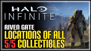 Riven Gate All Collectibles Halo Infinite [upl. by Seko]