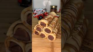 👩🏼‍🍳Recette des crêpes de Cyril Lignac🍫 asmr food cooking eat cook recipe pancakes chocolate [upl. by Georgianna]