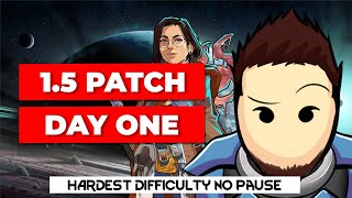 RimWorld New 15 Patch Playthrough Day 1  500 Difficulty  No Pause  Anomaly PrePatch [upl. by Wernher]