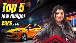 Top 5 low budget cars in india 2024 🔥  most cheapest cars in India  Best cars under 5 lakh [upl. by Mccallion]