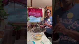 My first breakfast casserole Part 2 cooking [upl. by Okoy]