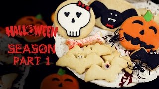 Cómo Hacer Galletas de Naranja para Halloween [upl. by Leola316]