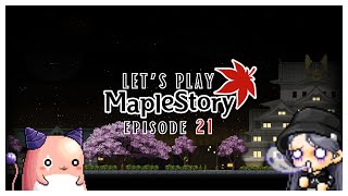 Lets Play MapleStory Episode 21 slaying some bosses [upl. by Nnylaf]