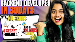 Incredible😡Become BACKEND DEVELOPER in 30days Easily😳🔥 [upl. by Aderfla152]