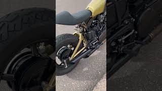 Yamaha Virago xv Cafe Racer running walk around video [upl. by Analli]