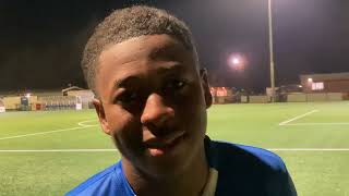 Post Match Interview  Deondre Date  Tonbridge Angels 6 Beckenham Town 1 [upl. by Maitilde]