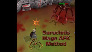 OSRS Best Sarachnis Method Tumekens Shadow AFK w 55 KPH [upl. by Eidualc69]