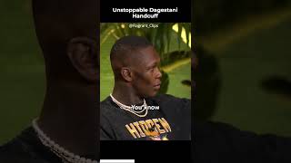 Israel Adesanya on the Dagestani Handcuff shorts podcast [upl. by Etiuqram]