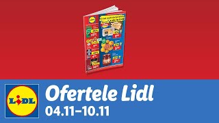 Ofertele saptamanii la Lidl • 4  10 Noiembrie 2024 [upl. by Selrahcnhoj159]