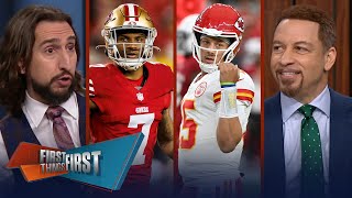 Chiefs booed Mahomes talks Brady amp 49ers give KC bulletin board material  NFL  FIRST THINGS FIRST [upl. by Luther165]