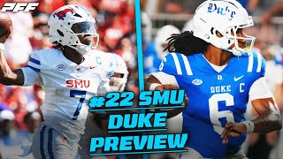 SMU vs Duke Preview and Prediction  PFF [upl. by Podvin]