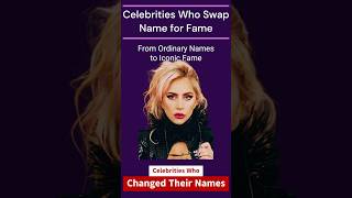 Celebrities Who Changed Their Names and Became Legends Overnight 🎬💸😱 [upl. by Lydell]