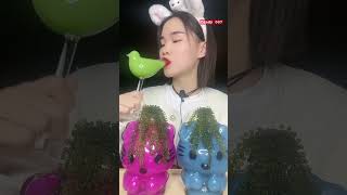 Sweet candy snacks mukbang chewing candy delicious deliciousmukbang [upl. by Namqul]