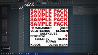 RUSS SAMPLE PACK  MAGASINET VOLDTECHNO GOLFKLUBB  70 LYDER [upl. by Amorette]