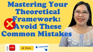 VL13  Mastering your theoretical framework Avoiding these common mistakes [upl. by Christianity]