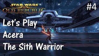 Lets Play SWTOR Sith Warrior Part 4 Darth Baras [upl. by Auginahs]