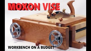 Hardwood Moxon Vise Workbench on a Budget Step by Step Plans [upl. by Sinned228]