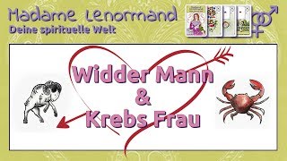 Widder Mann amp Krebs Frau Liebe und Partnerschaft [upl. by Ataga295]