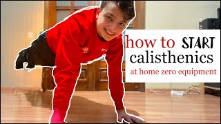 calisthenics full body guide at home zero equipment in 2024 [upl. by Egwin951]