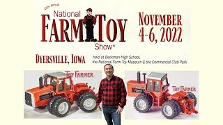 45th National Farm Toy Show in Dyersville Iowa November 46 2022 [upl. by Aihsram319]