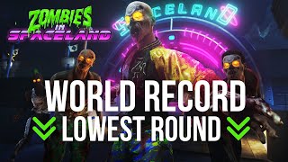 I Beat Zombies in Spaceland on the LOWEST ROUND POSSIBLE [upl. by Petrina]