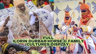 Ilorin Durbar 2024 Emir of Ilorin Tour with Colourful Horse Display [upl. by Luby]